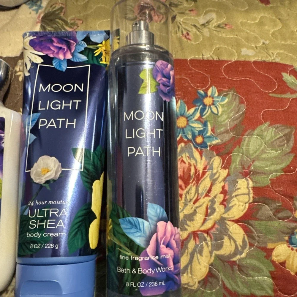 Moonlight Path Body Mist Body Cream Body Lotion By Bath & Body Works New